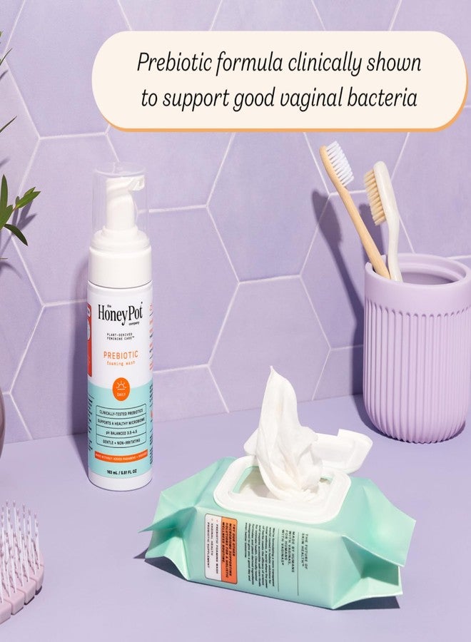 The Honey Pot Company - Prebiotic Feminine Wash - Herbal Infused - Sensitive Skin Types - PH Balanced Plant Based Hygiene Products - 5.51 Fl Oz - Image 3